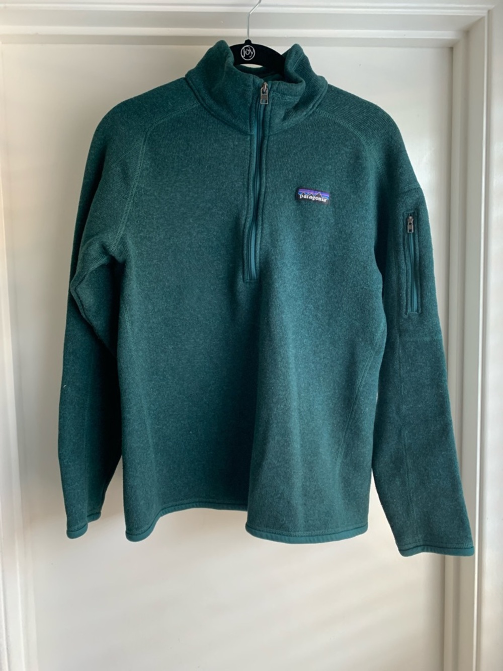 Patagonia Women’s Green 1/4 Zip Fleece Pullover – Size Small